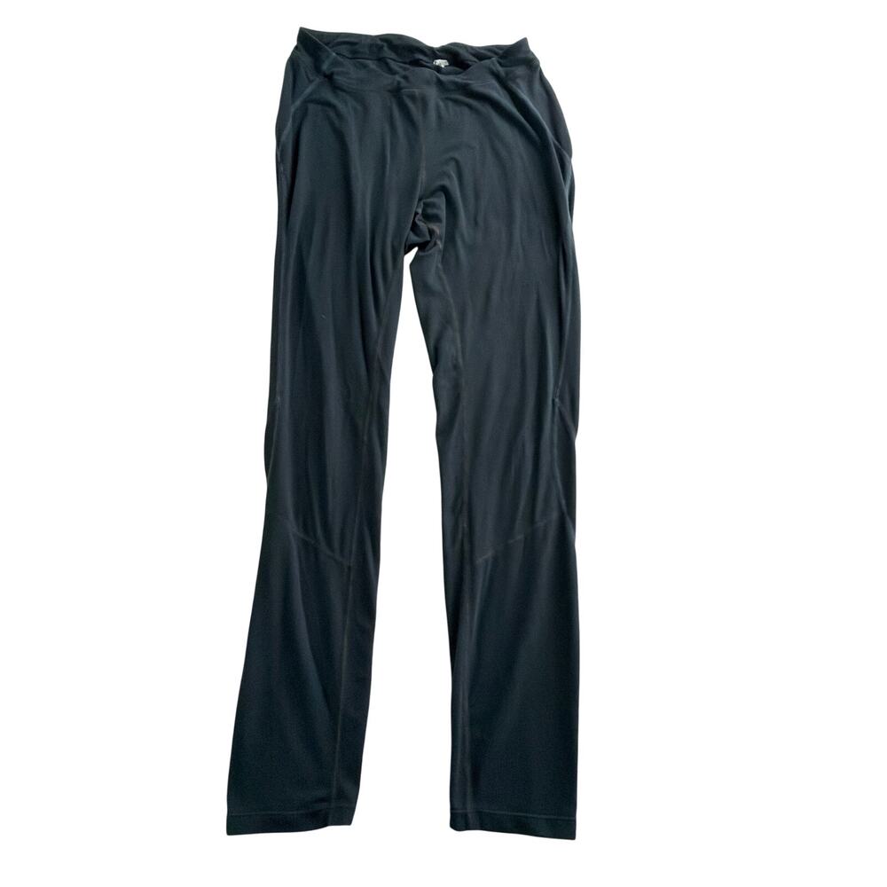 REI Womens Base Layer Pants Leggings Black Size Medium Outdoor Athletic